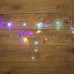 Гирлянда Айсикл (бахрома) светодиодный, 1,8 х 0,5 м, прозрачный провод, 230 В, диоды RGB