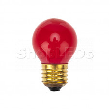 Лампа накаливания e27 10 Вт красная колба, SL401-112