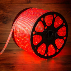 Дюралайт LED , постоянное свечение (2W) - красный, бухта 100м, Neon-Night